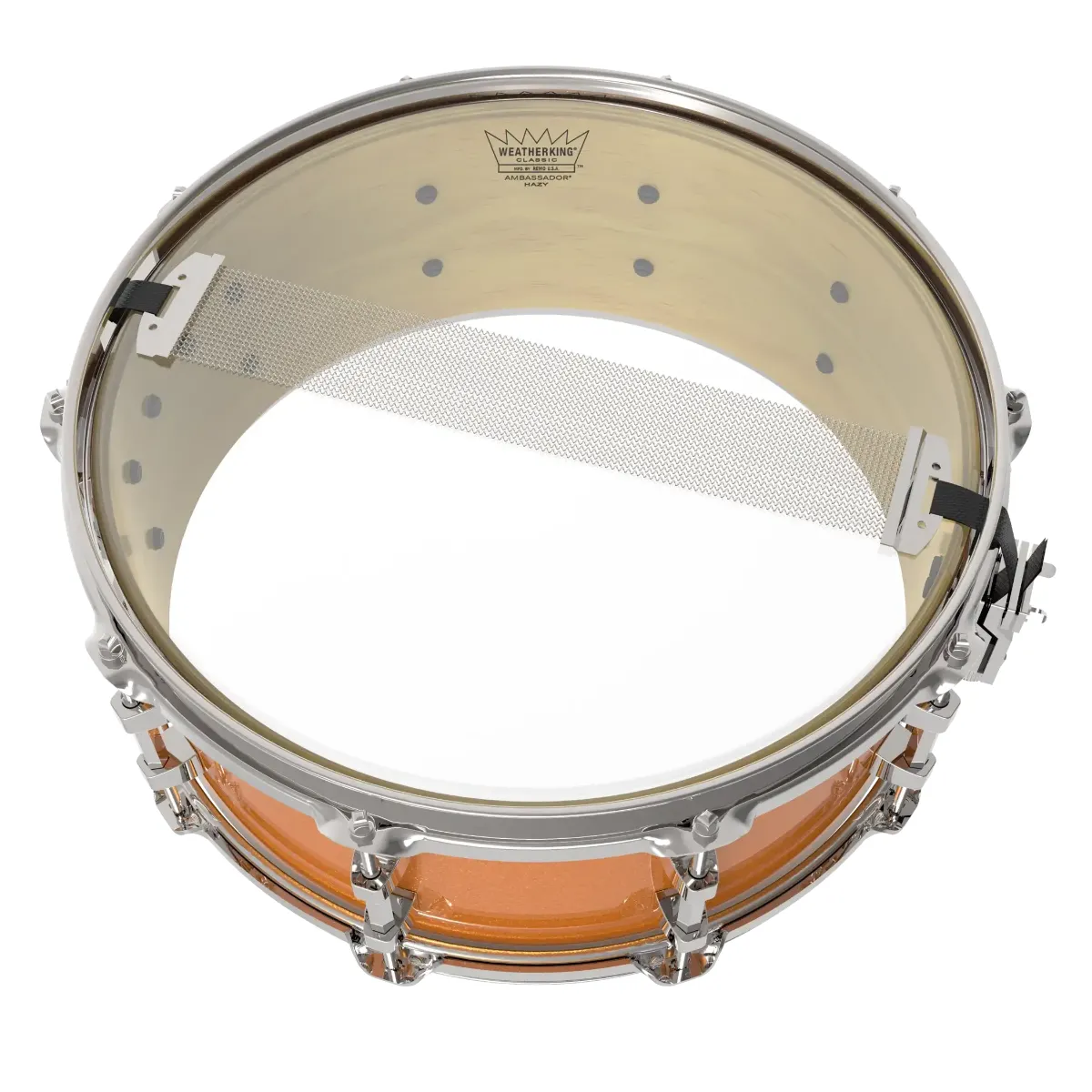 mat trong remo sa 0114 00 mat duoi trong snare 14 inch