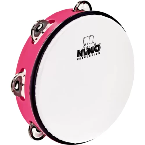 Bộ gõ Tambourine Meinl NINO51SP, đường kính 8″, màu hồng