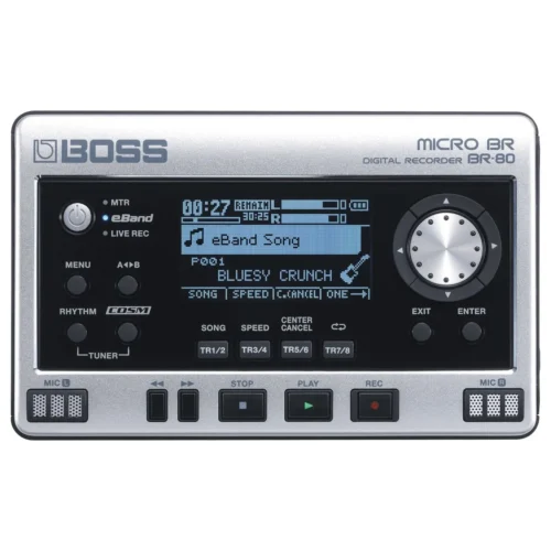 Máy ghi âm kỹ thuật số Boss Micro BR-80 dành cho nhạc cụ