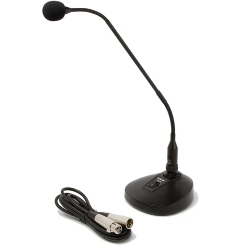 Micro cổ ngỗng có dây Tascam TM-95, hướng thu cardioid, đã kèm đế