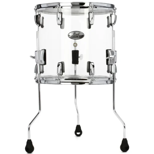 Trống Floor tom Pearl Crystal Beat CRB1413F/C730, 14×13″, Ultra Clear