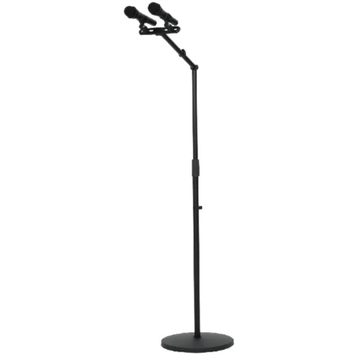 Chân micro Soundking SD295 đế tròn, dùng cho hai micro, có thể điều chỉnh chiều cao