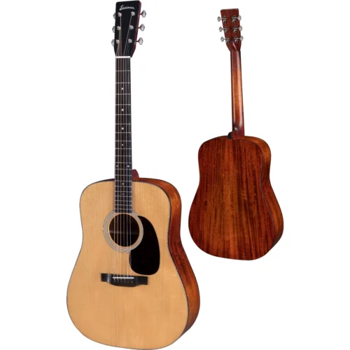 Đàn guitar Acoustic Eastman E10D Thermo-Cure (màu gỗ, màu sunburst)