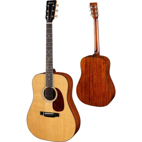 Đàn guitar Acoustic Eastman E1D Deluxe, màu natural & goldburst