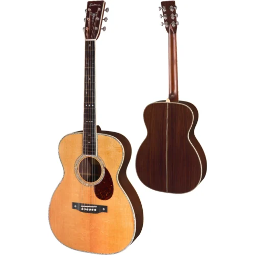 Đàn guitar Acoustic Eastman E40OM Thermo-Cure (màu gỗ và màu sunburst)