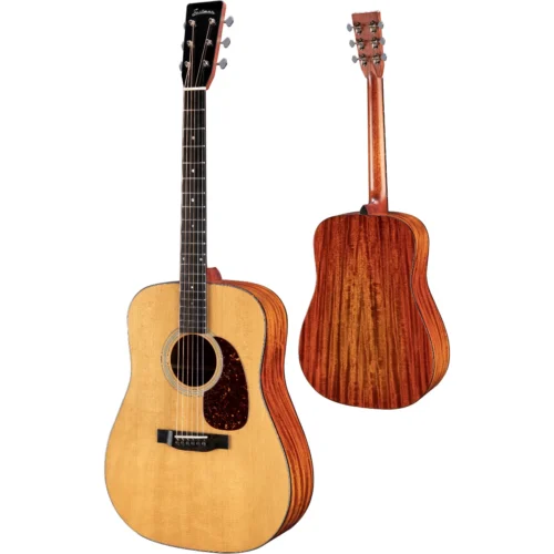 Đàn guitar Acoustic Eastman E6D Thermo-Cure, màu gỗ