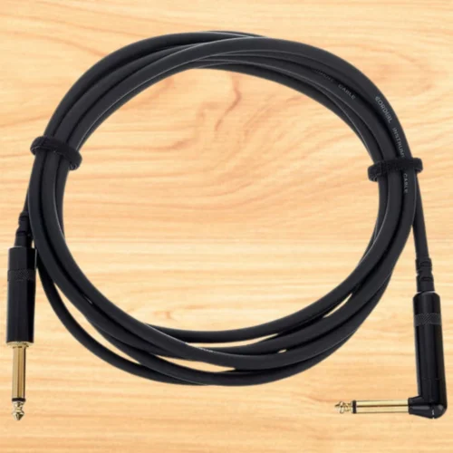 Dây cáp tín hiệu Cordial CCI-3-PR, dài 3 mét, 1 đầu jack thẳng, 1 đầu vuông