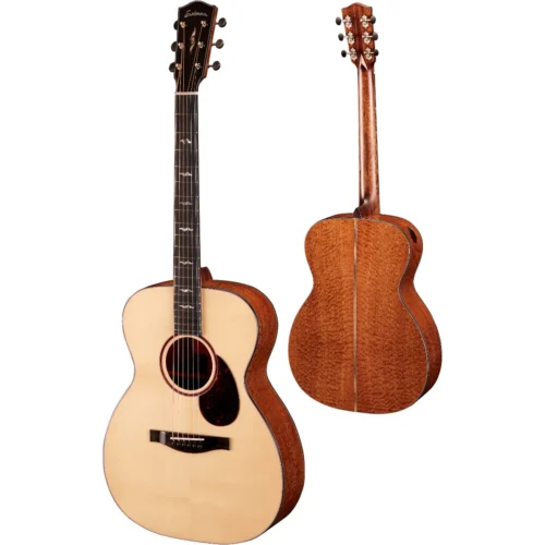 Đàn guitar Acoustic Eastman L-OM-QS màu gỗ tự nhiên