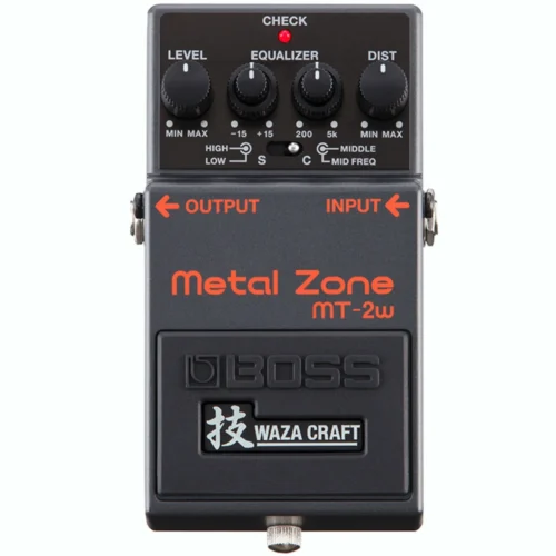 Phơ cục Boss MT-2W Waza Craft (Metal Zone) cho guitar điện