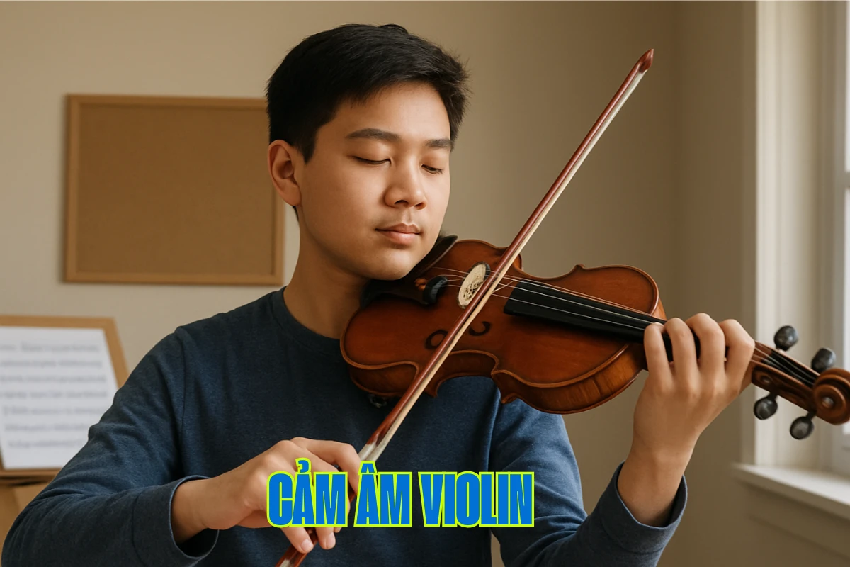 Cảm âm violin và cách rèn luyện hiệu quả