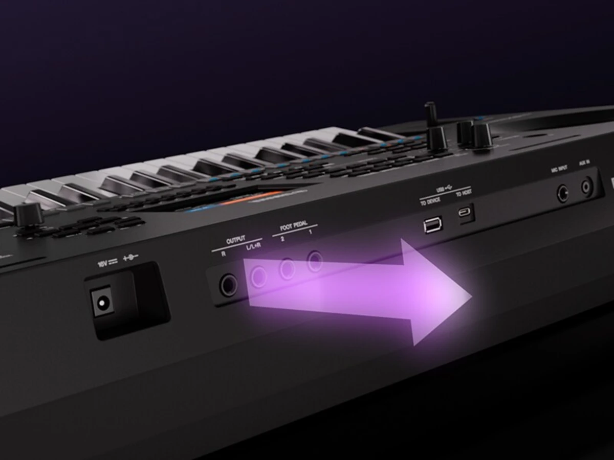 dan organ yamaha psr sx620 voi ngo ra am thanh duoc nang cap