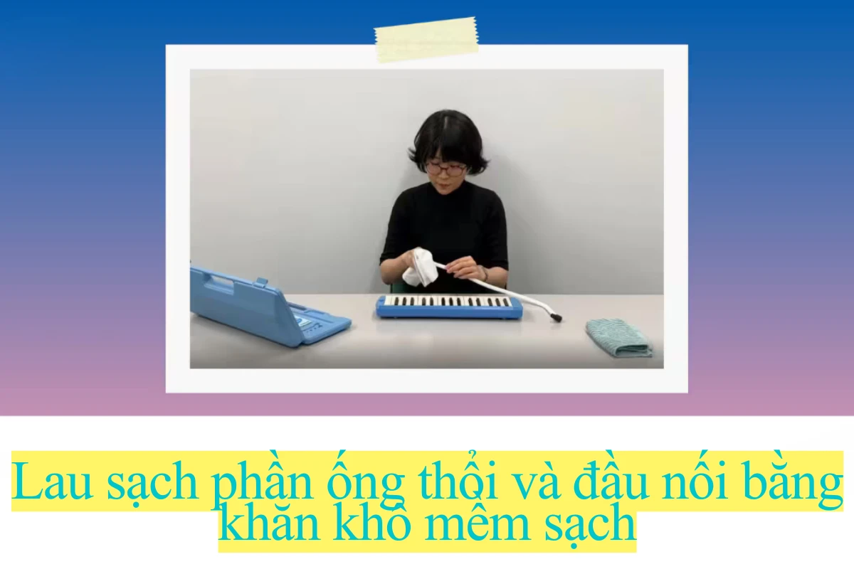 Lau sach phan ong thoi va dau noi bang khan kho mem sach