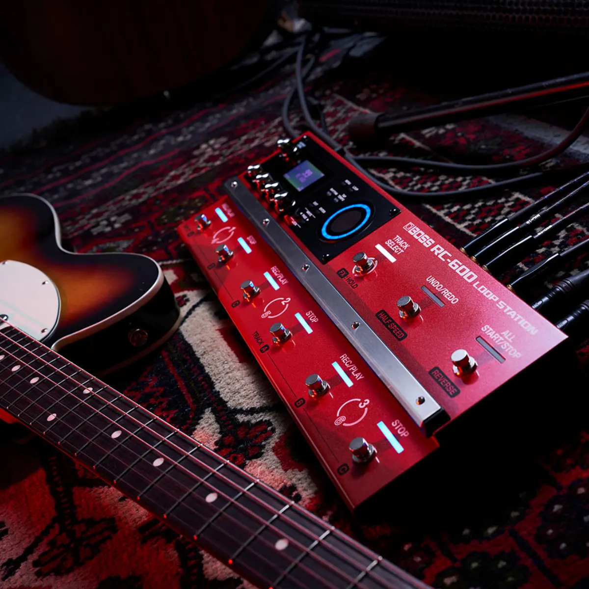 Phơ Loop Station Boss RC-600 cao cấp cho guitar & Beatboxer