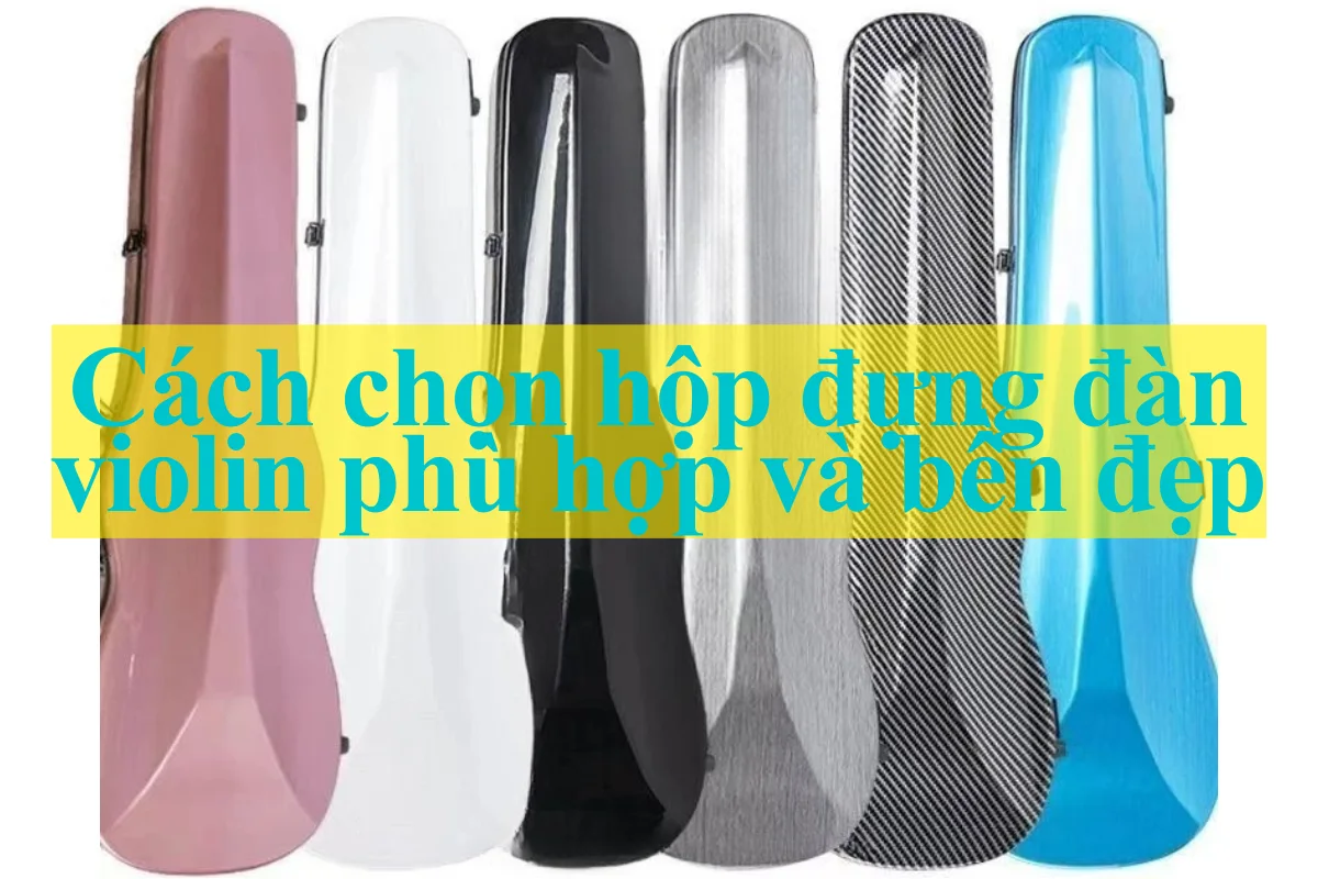 Cách chọn hộp đựng đàn violin phù hợp và bền đẹp