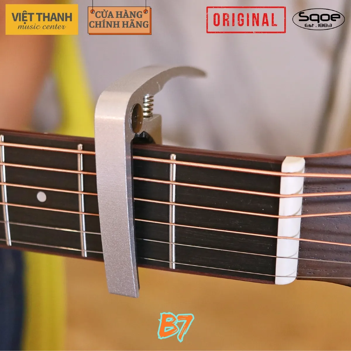 capo dan guitar sqoe b7 viet thanh
