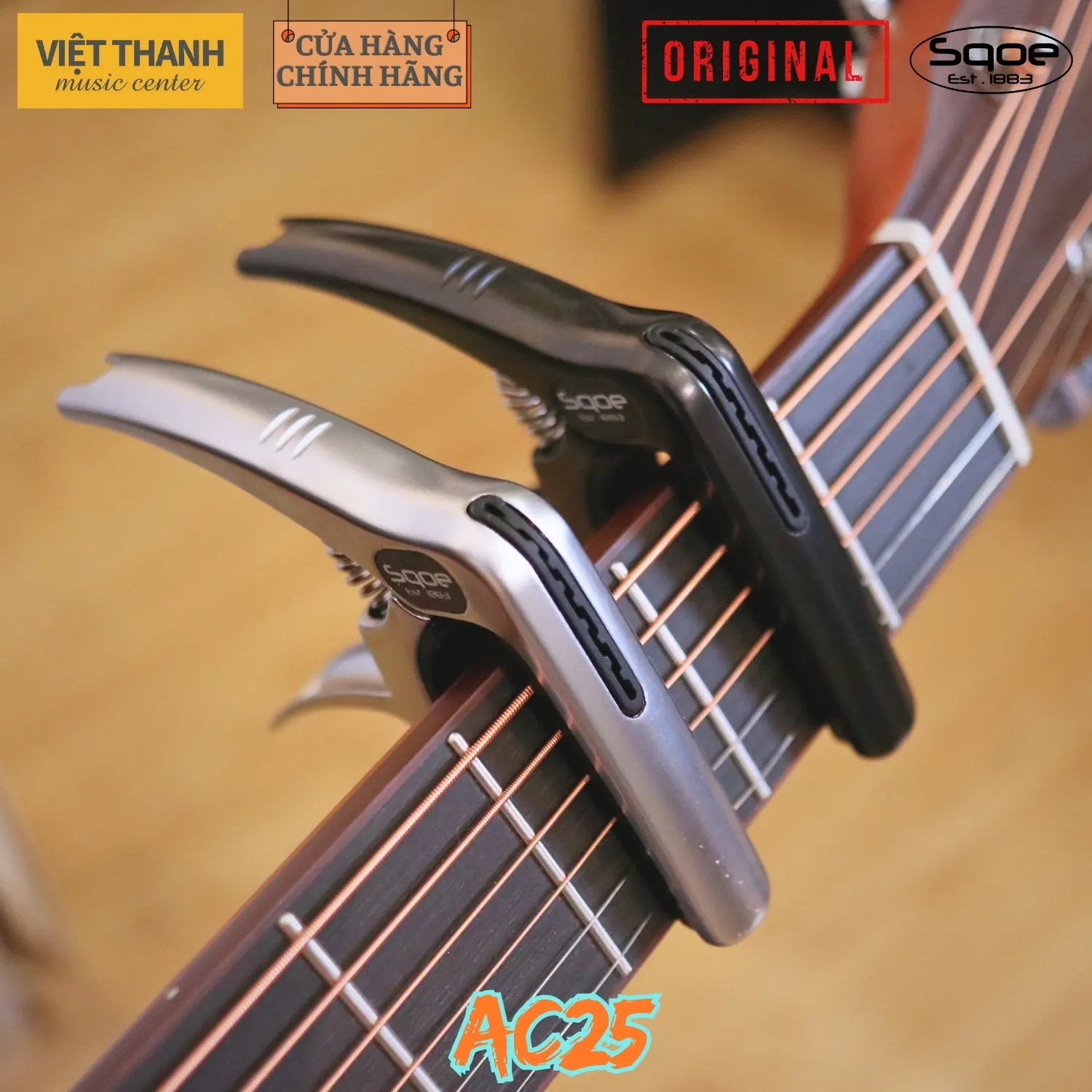 capo guitar sqoe ac25 viet thanh