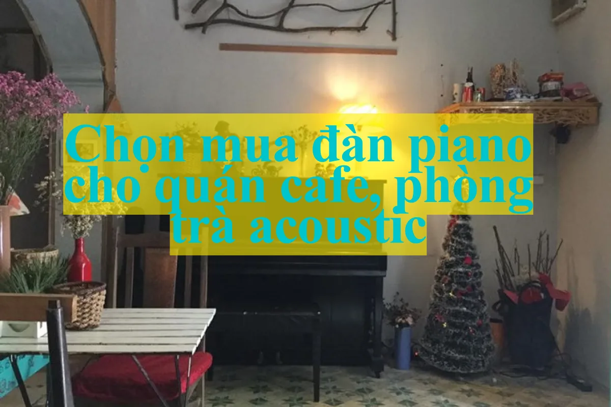 Chọn mua đàn piano cho quán cafe, phòng trà acoustic