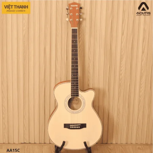 Đàn guitar Acoustic Acutis AA15C dáng A, thuộc dòng đàn cho người mới bắt đầu