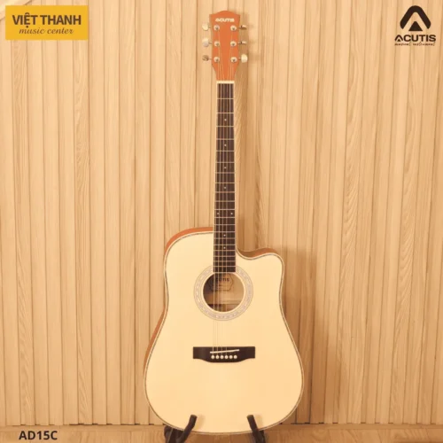 Đàn guitar Acoustic Acutis AD15C, Size 41, mặt Spruce, có khuyết