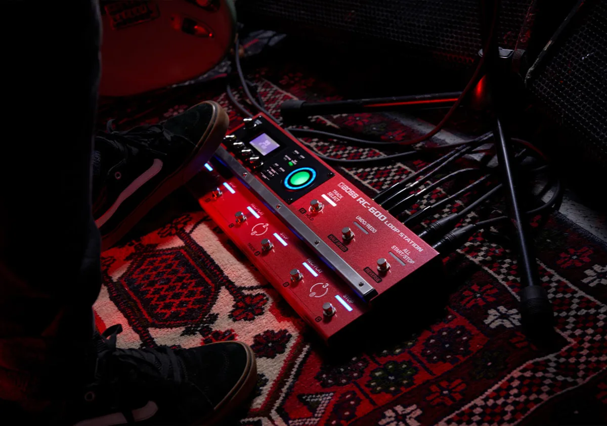 hieu ung fx pho loop station boss rc 5