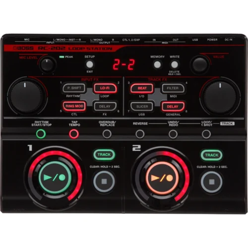 Phơ Loop Station Boss RC-202 cho nhạc sĩ điện tử