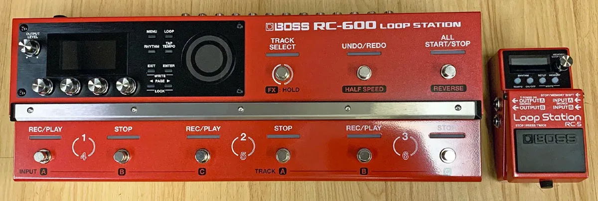 loop station boss rc 600 chat luong am thanh 32 bit