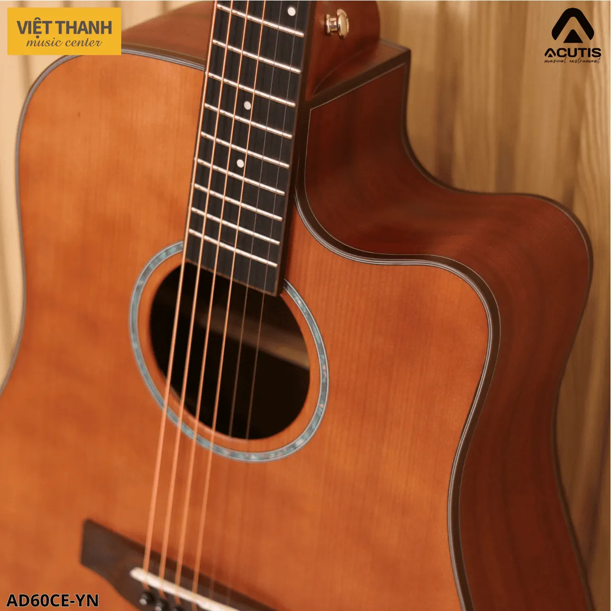 mat top dan guitar acutis ad60ce yn
