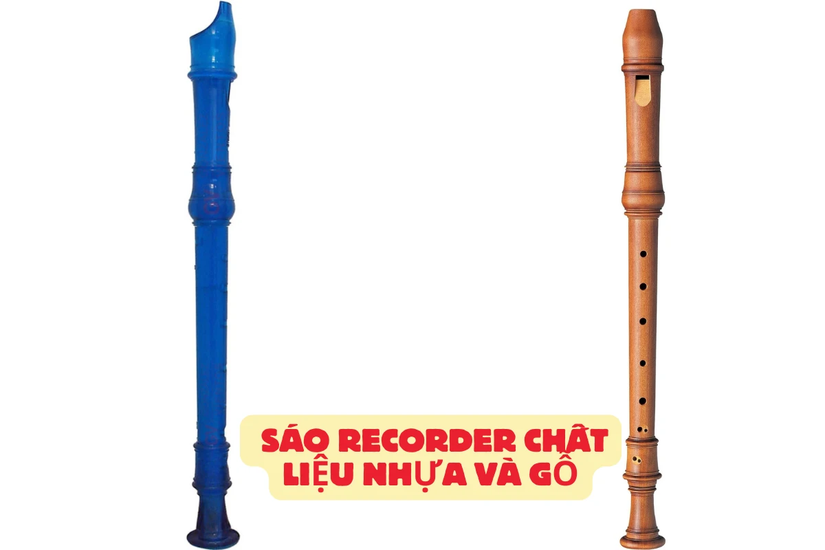 Các loại sáo recorder và cách phân loại