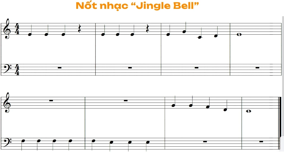 sheet nhac jingle bells