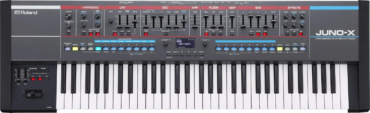synthesizer roland juno-x