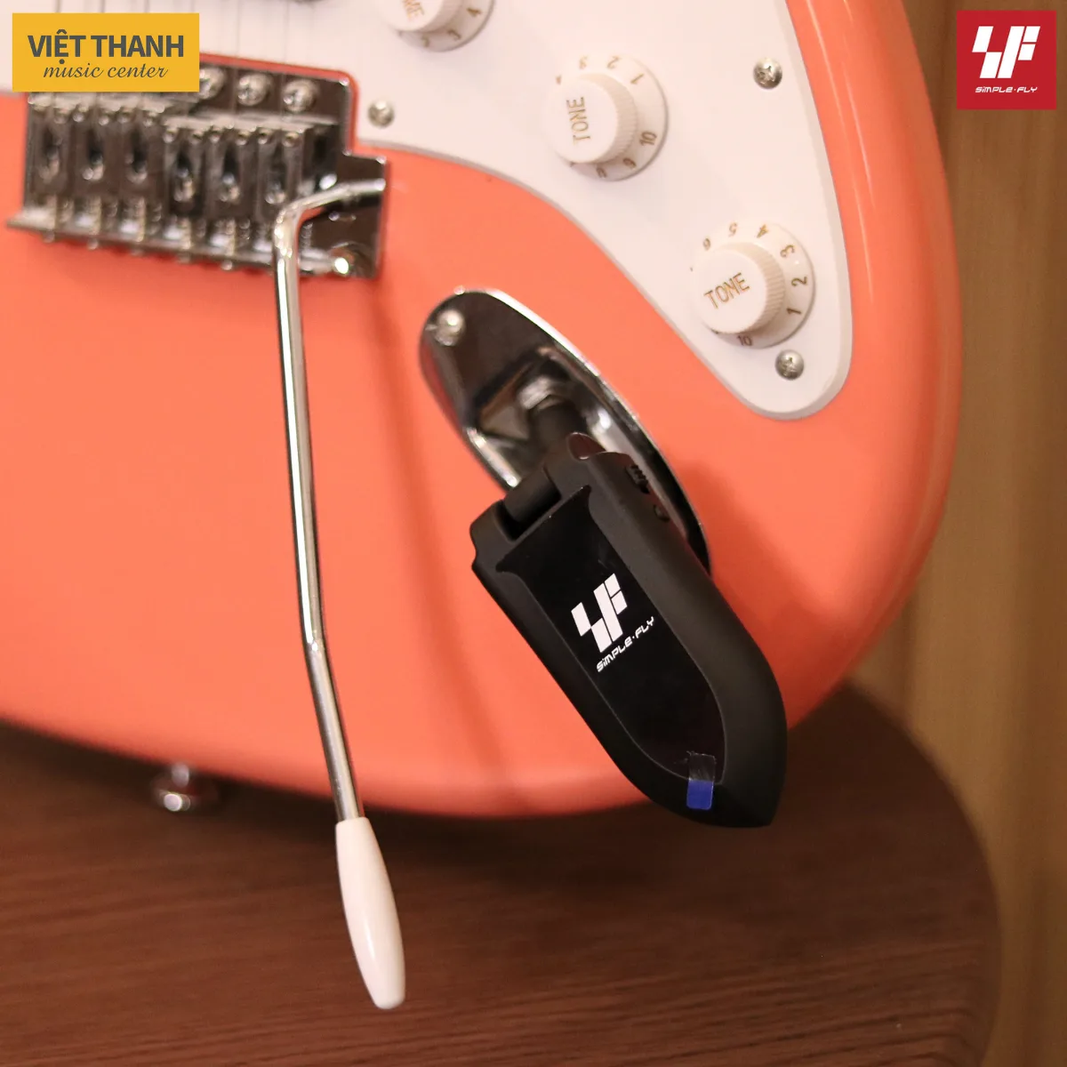 bo ket noi khong day cho guitar dien simplefly sf1201