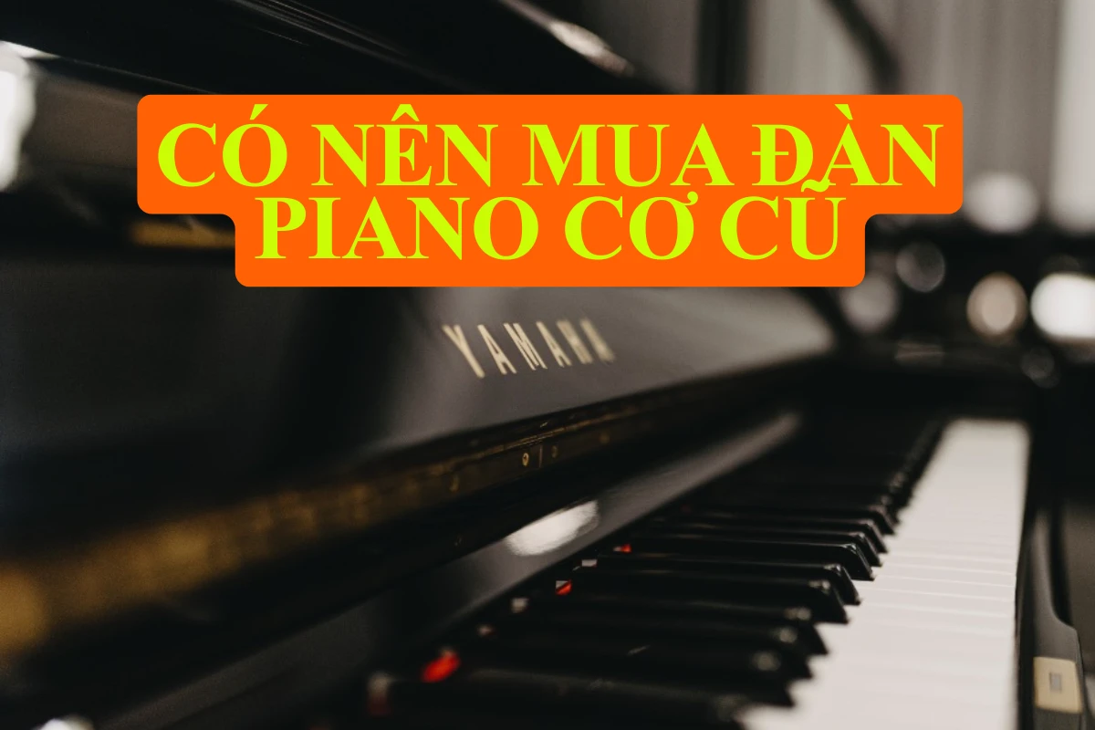 Có nên mua đàn piano cơ cũ? Lời khuyên từ chuyên gia trước khi bạn quyết định