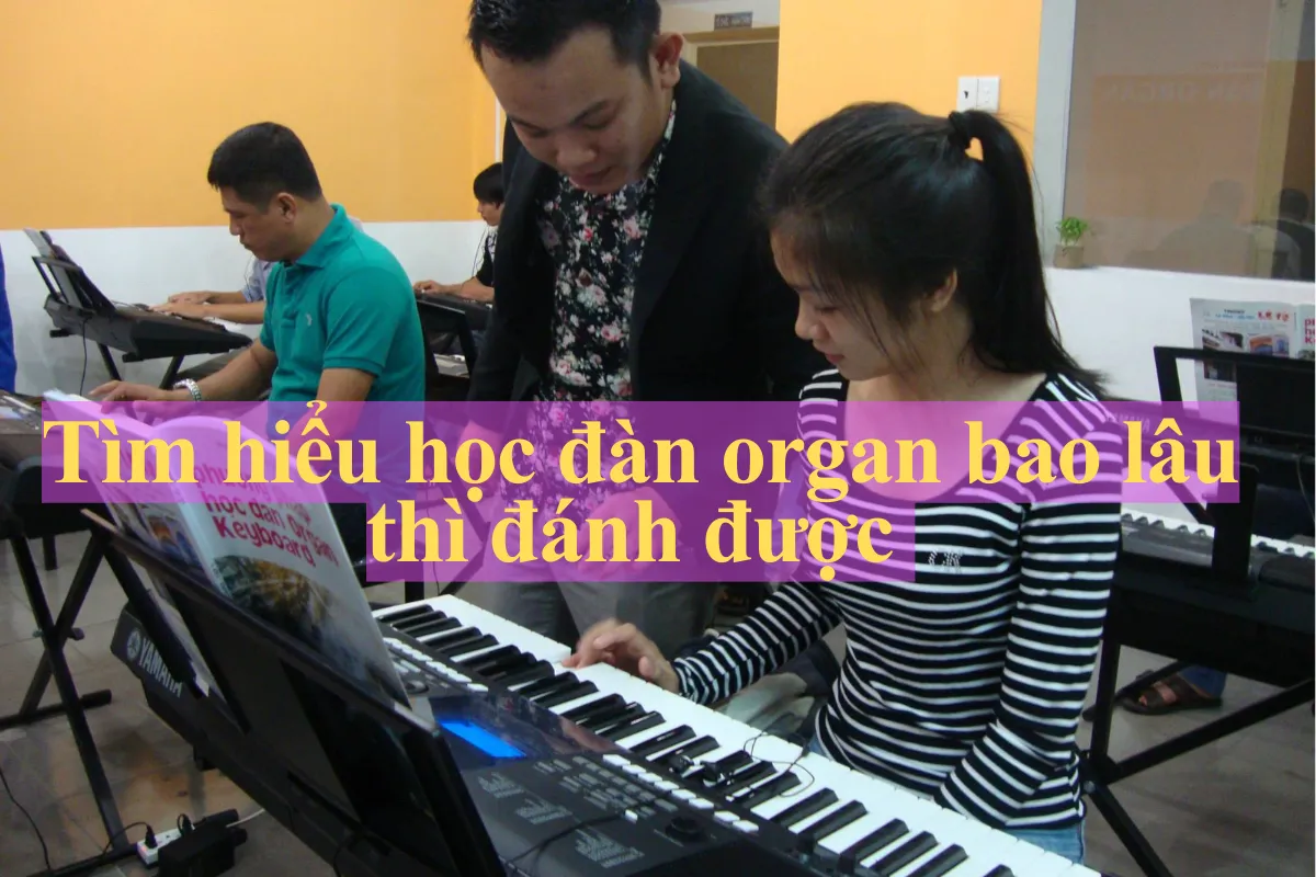 Học đàn organ bao lâu thì đánh được? Toàn bộ lộ trình từ cơ bản đến chuyên nghiệp