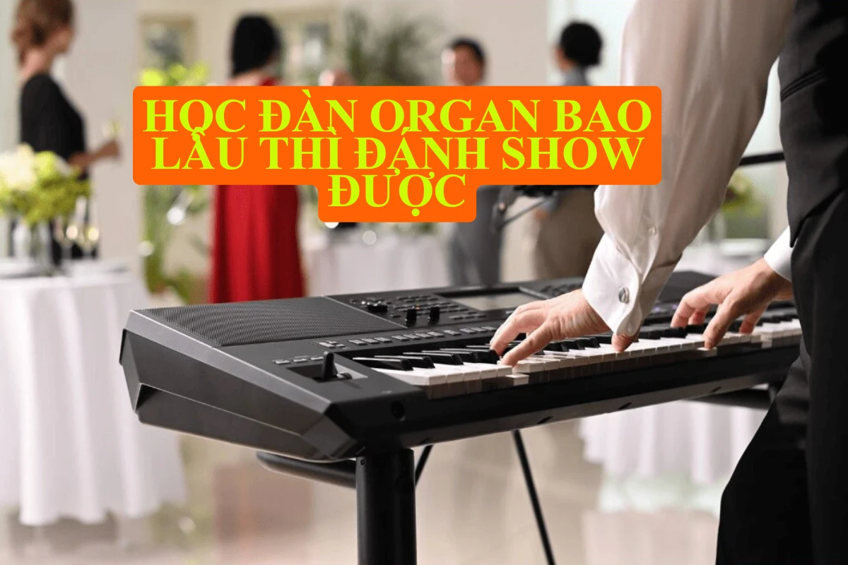 Học đàn organ bao lâu thì đánh show được?