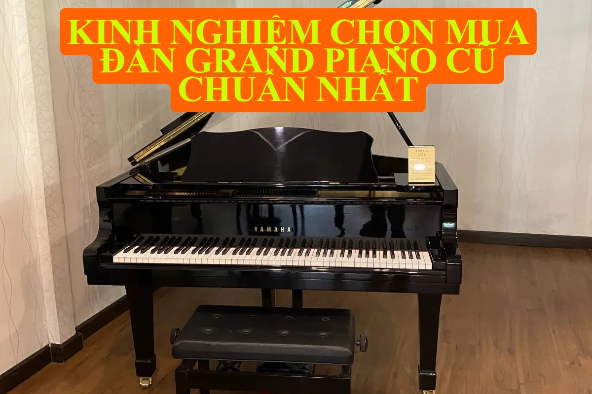 Kinh nghiệm chọn mua đàn grand piano cũ chuẩn nhất
