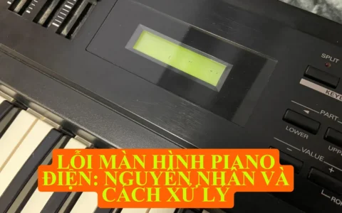 Lỗi màn hình piano điện: nguyên nhân và cách xử lý