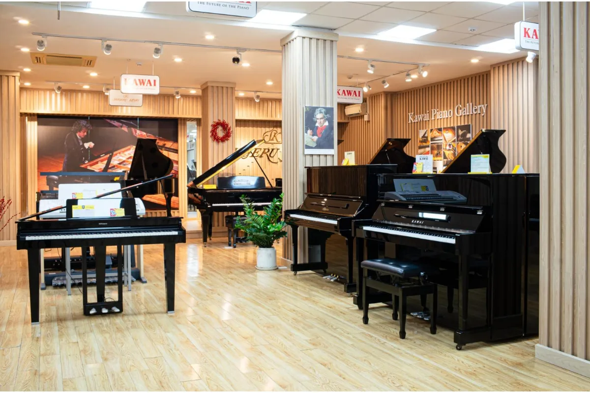 Mua đàn piano tại đại lý ủy quyền chính hãng