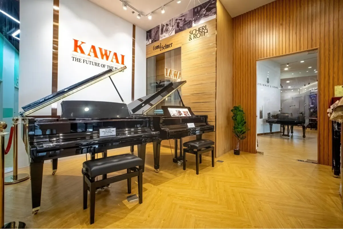 showroom piano kawai