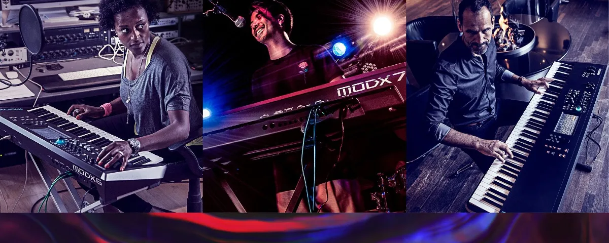 synthesizer tren san khau edm