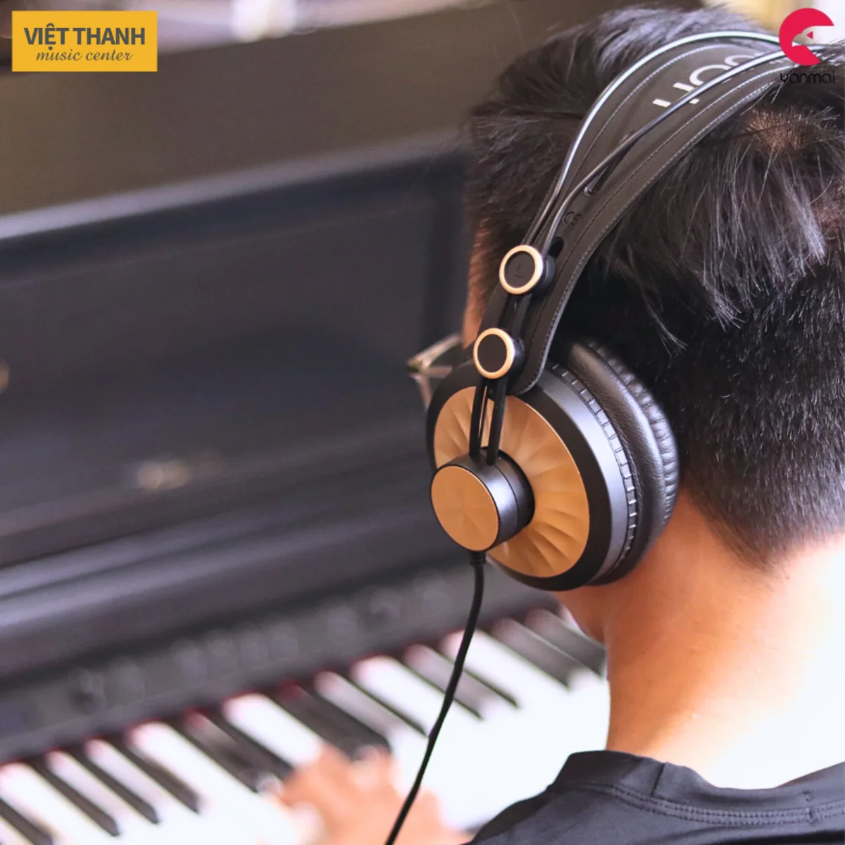 tai nghe kiem am yanmai d68 cho piano dien