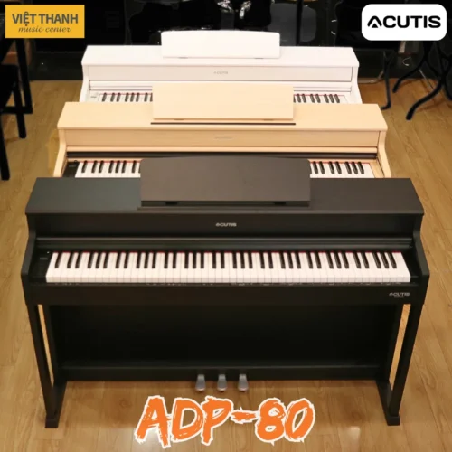 Đàn piano điện Acutis ADP-80 nhiều màu sắc, kiểu dáng upright piano