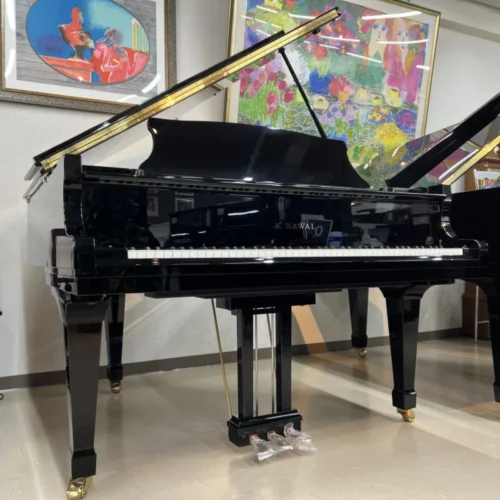 Đàn grand piano Kawai RX-1 cũ, nhỏ gọn, màu đen bóng