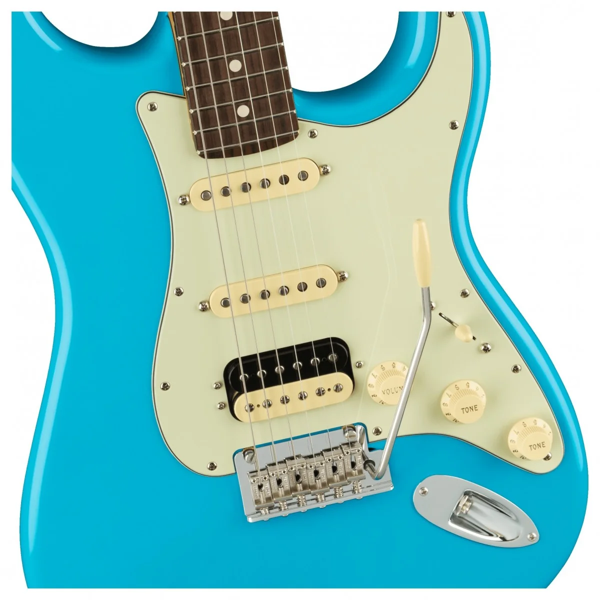 fender american professional ii stratocaster® hss miami blue