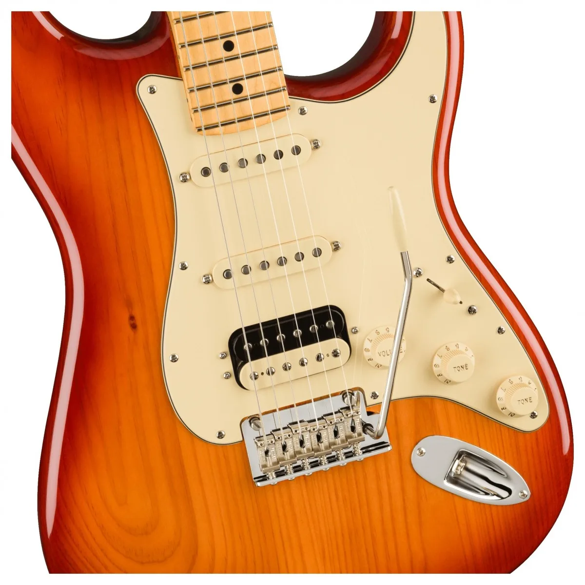Đàn guitar điện Fender American Professional II Stratocaster® HSS, Sienna Sunburst (Model #: 0113912747)