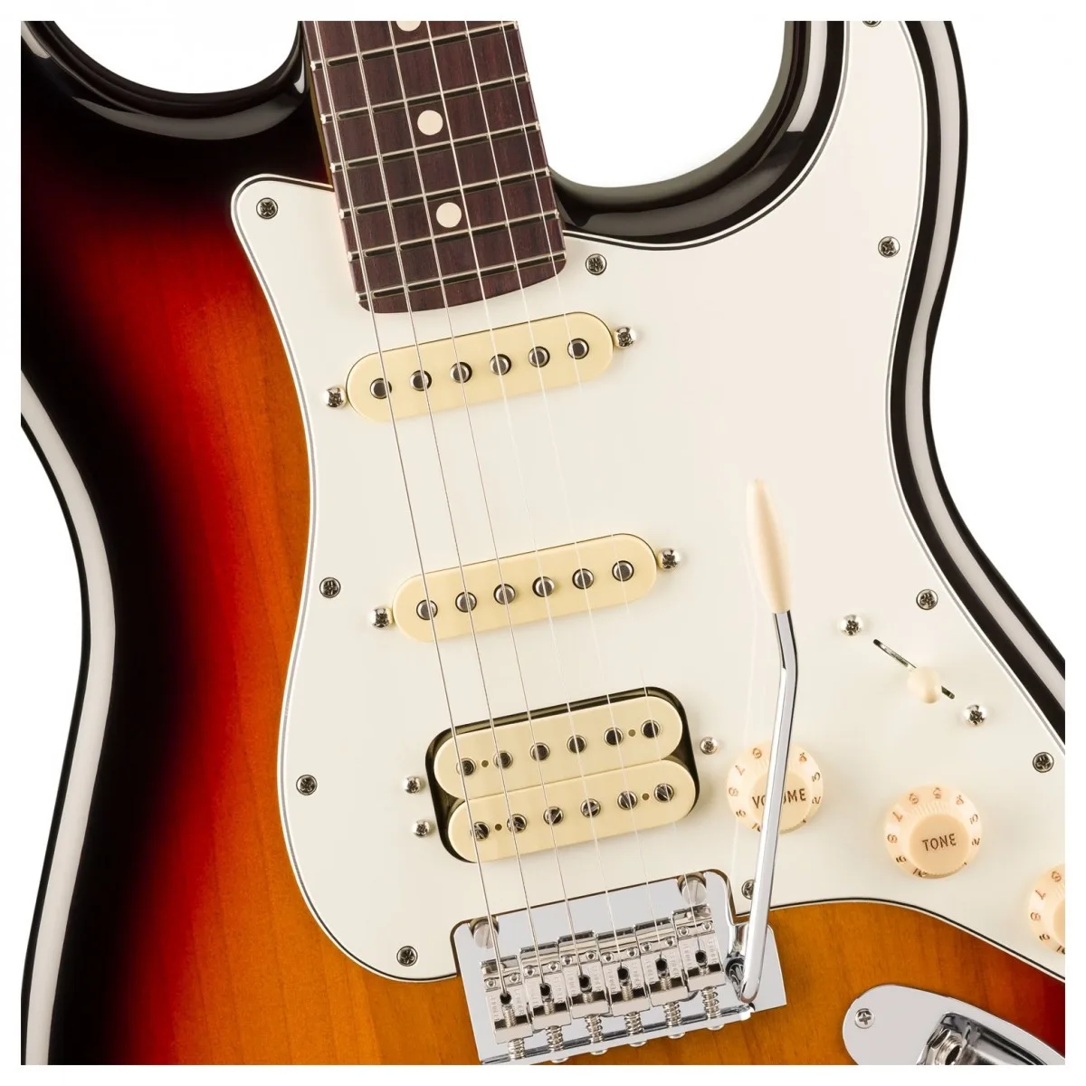 fender player ii stratocaster® hss 3 color sunburst