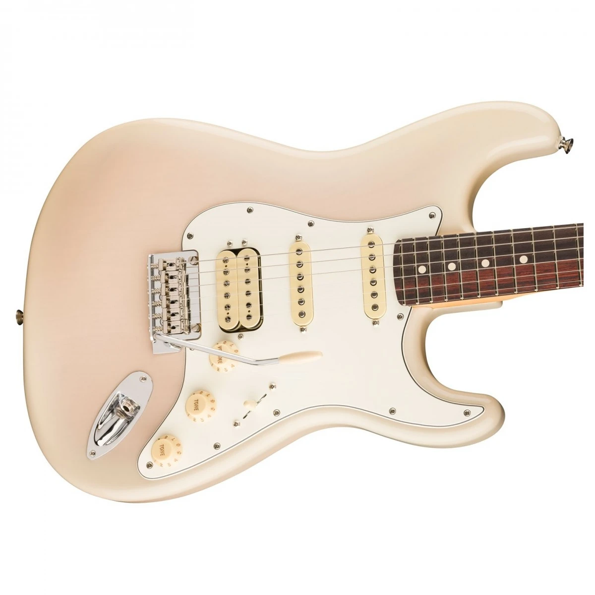 fender player ii stratocaster® hss white blonde