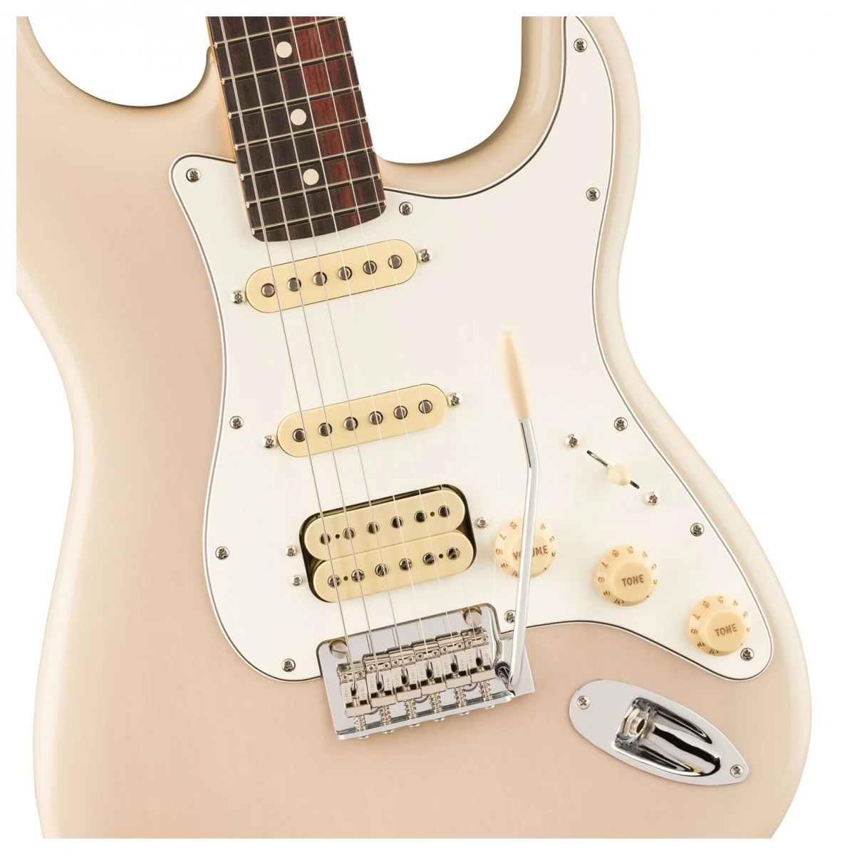 guitar dien fender player ii stratocaster® hss white blonde
