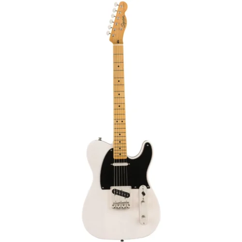 Đàn guitar điện Squier Classic Vibe 50s Telecaster MN, White Blonde, 0374030501