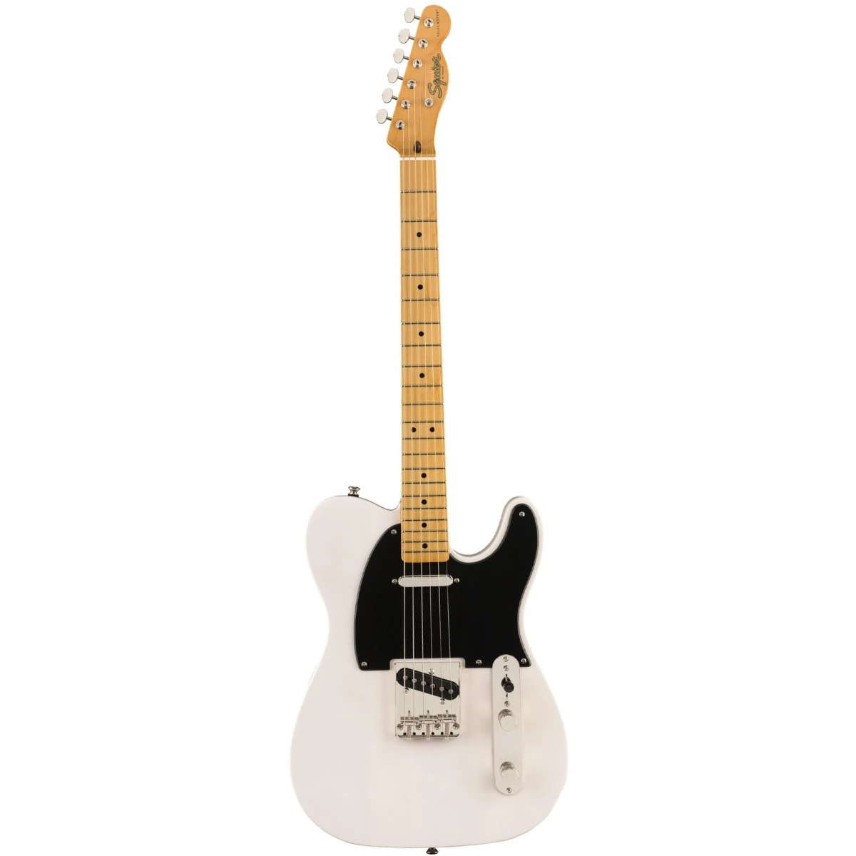 guitar dien squier classic vibe 50s telecaster mn white blonde