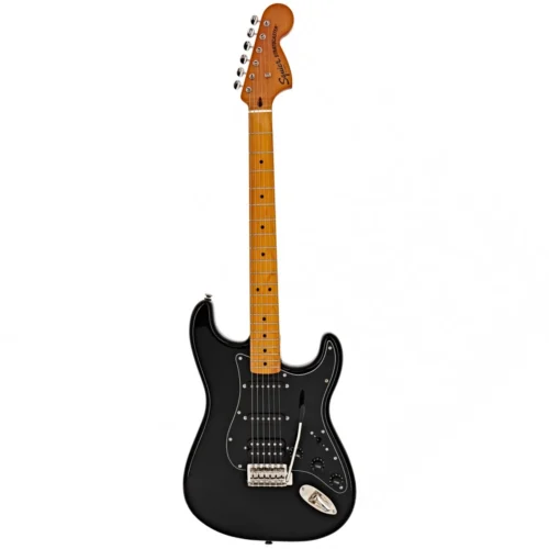 Đàn guitar điện Squier Classic Vibe 70s Stratocaster HSS MN, Black, #0374023506